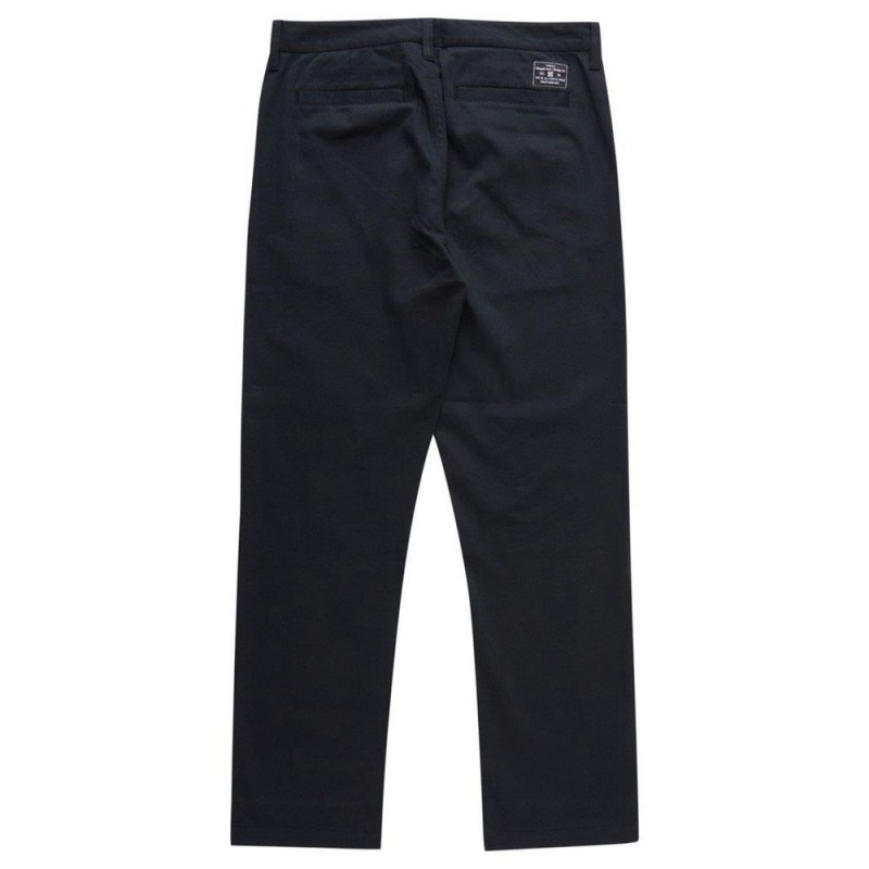 Pantalon DC Shoes Worker Relaxed Fit Chino Noir Homme | CIW-3094082