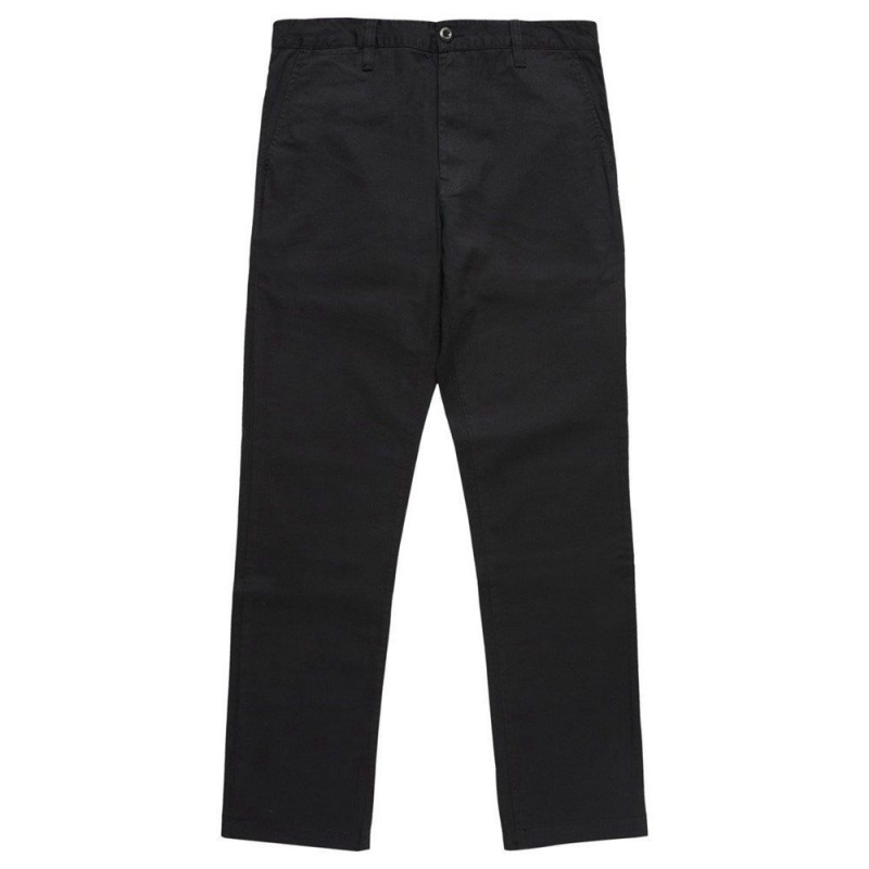 Pantalon DC Shoes Worker Chino Noir Homme | JYM-0242497