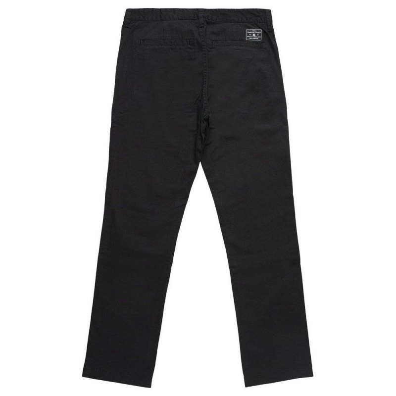 Pantalon DC Shoes Worker Chino Noir Homme | JYM-0242497