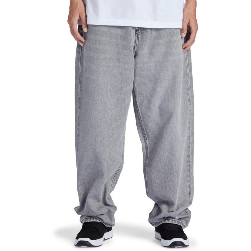 Jean DC Shoes Worker Baggy Fit Grise Homme | WCM-8718244