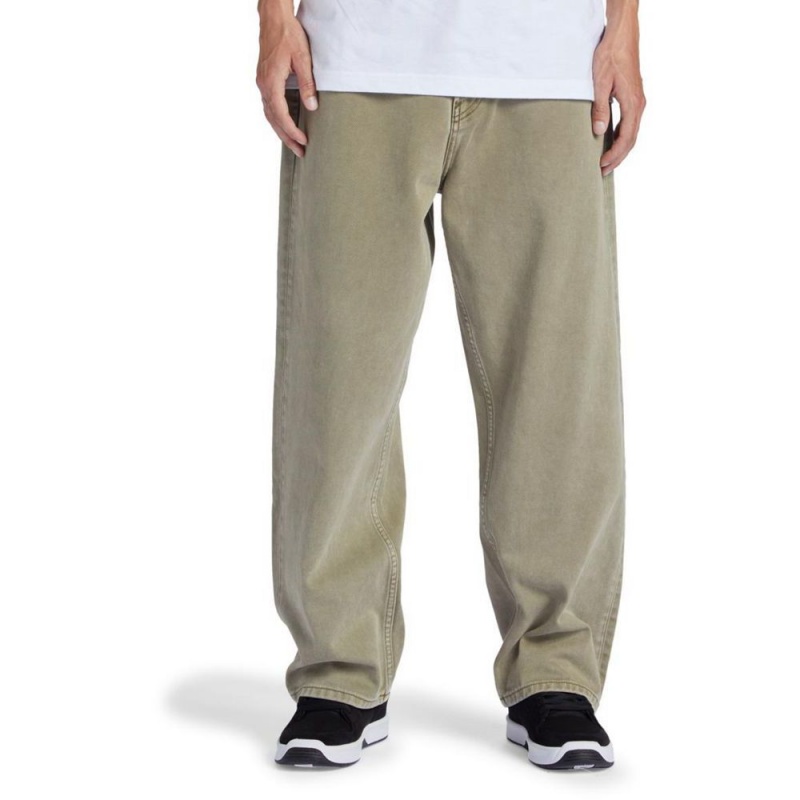 Jean DC Shoes Worker Baggy Fit Kaki Homme | WGT-2825010