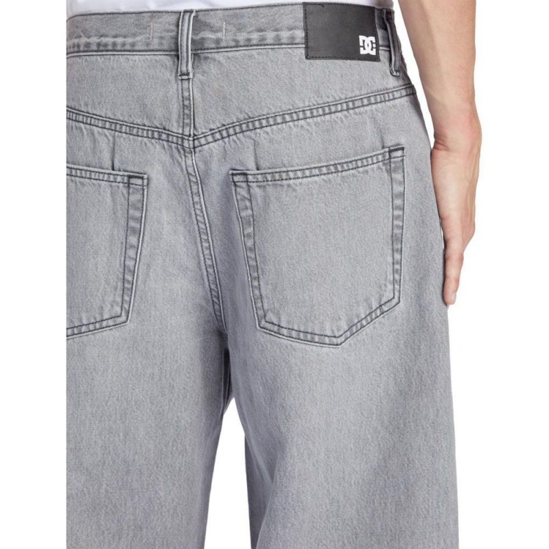 Jean DC Shoes Worker Baggy Fit Grise Homme | WCM-8718244