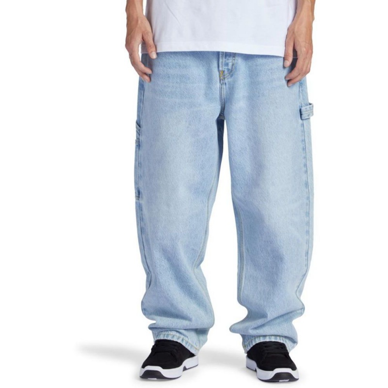 Jean DC Shoes Worker Baggy Carpenter Bleu Homme | RAR-3515472