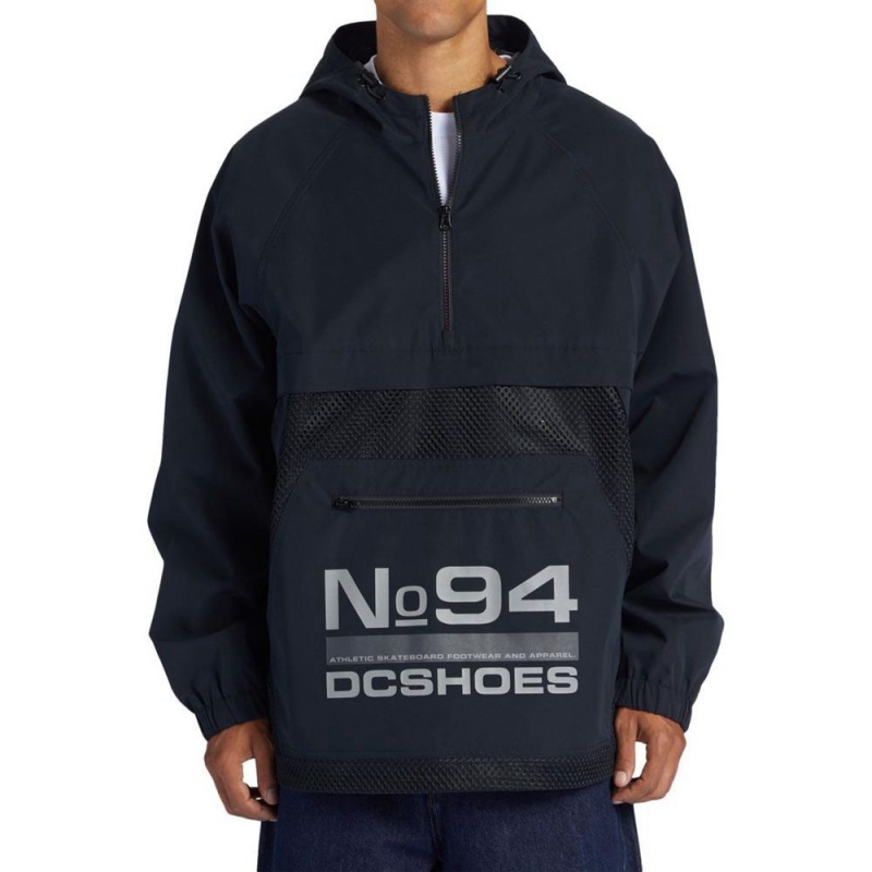 Veste DC Shoes Lofi Encapuchonné Anorak Noir Homme | CXG-8233177