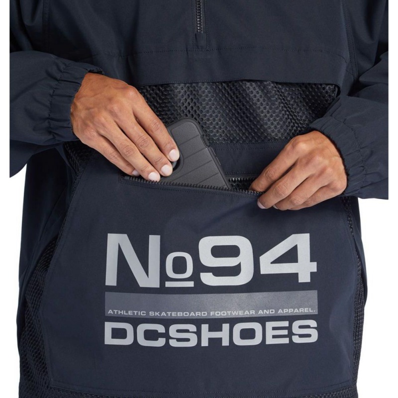 Veste DC Shoes Lofi Encapuchonné Anorak Noir Homme | CXG-8233177