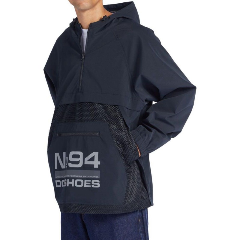 Veste DC Shoes Lofi Encapuchonné Anorak Noir Homme | CXG-8233177