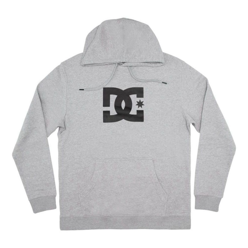 Sweat a Capuche DC Shoes Star Grise Homme | WGG-2327663