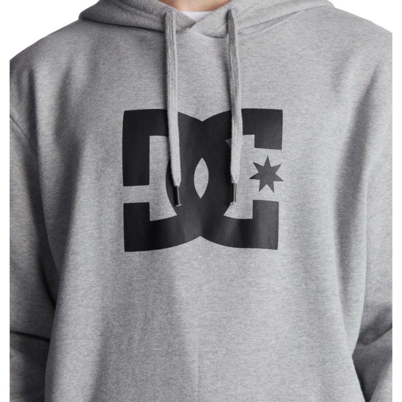 Sweat a Capuche DC Shoes Star Grise Homme | WGG-2327663