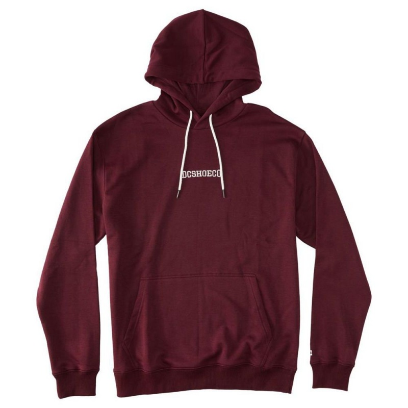 Sweat a Capuche DC Shoes Baseline PH Bordeaux Homme | LAT-2018304