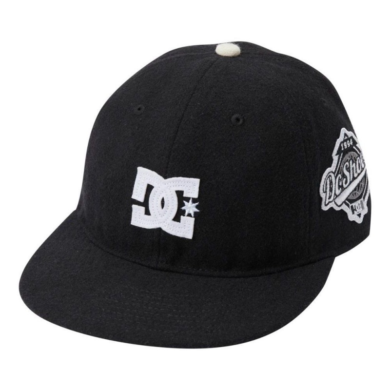 Chapeau DC Shoes World Champ Baseball Noir Homme | UAM-9277682