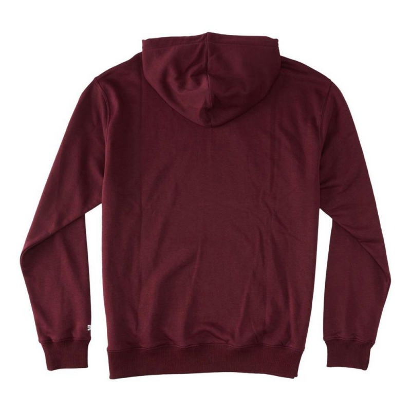 Sweat a Capuche DC Shoes Baseline PH Bordeaux Homme | LAT-2018304