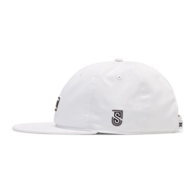 Chapeau DC Shoes Shanahan Baseball Blanche Homme | CME-6955705