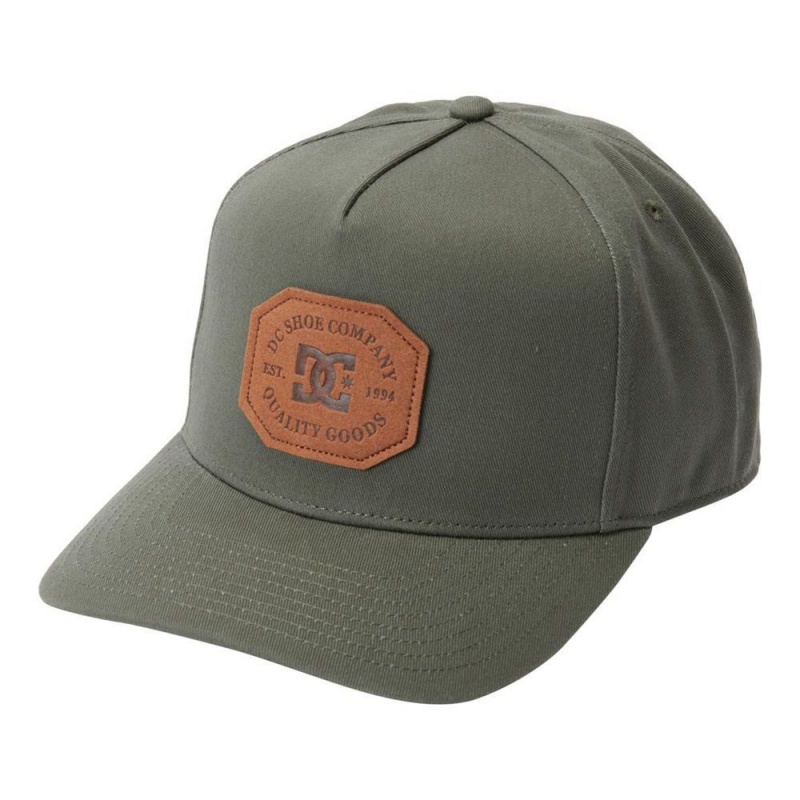 Chapeau DC Shoes Reynotts Snapback Vert Homme | BXX-9638146