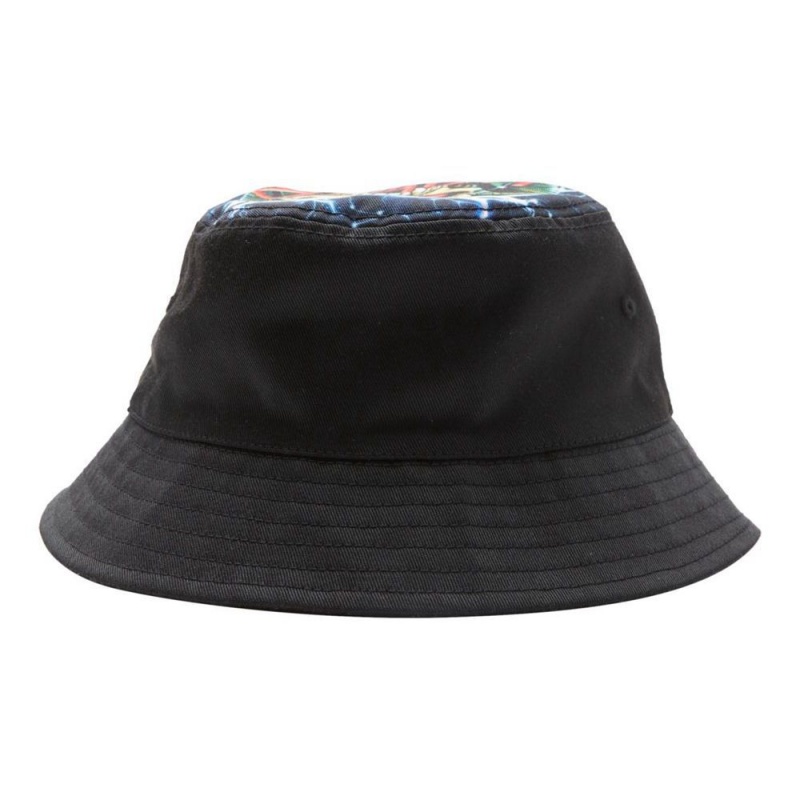 Chapeau DC Shoes Slayer Reversible Bucket Noir Homme | HOJ-7128037