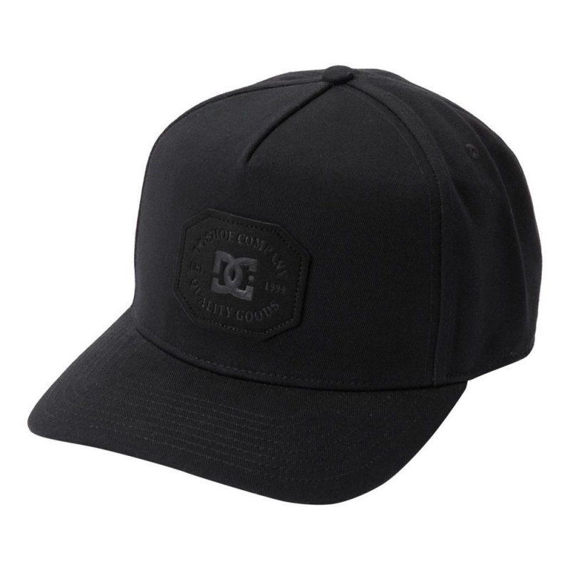 Chapeau DC Shoes Reynotts Snapback Noir Homme | TTP-7475504