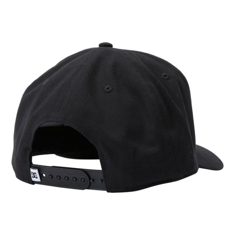 Chapeau DC Shoes Reynotts Snapback Noir Homme | TTP-7475504