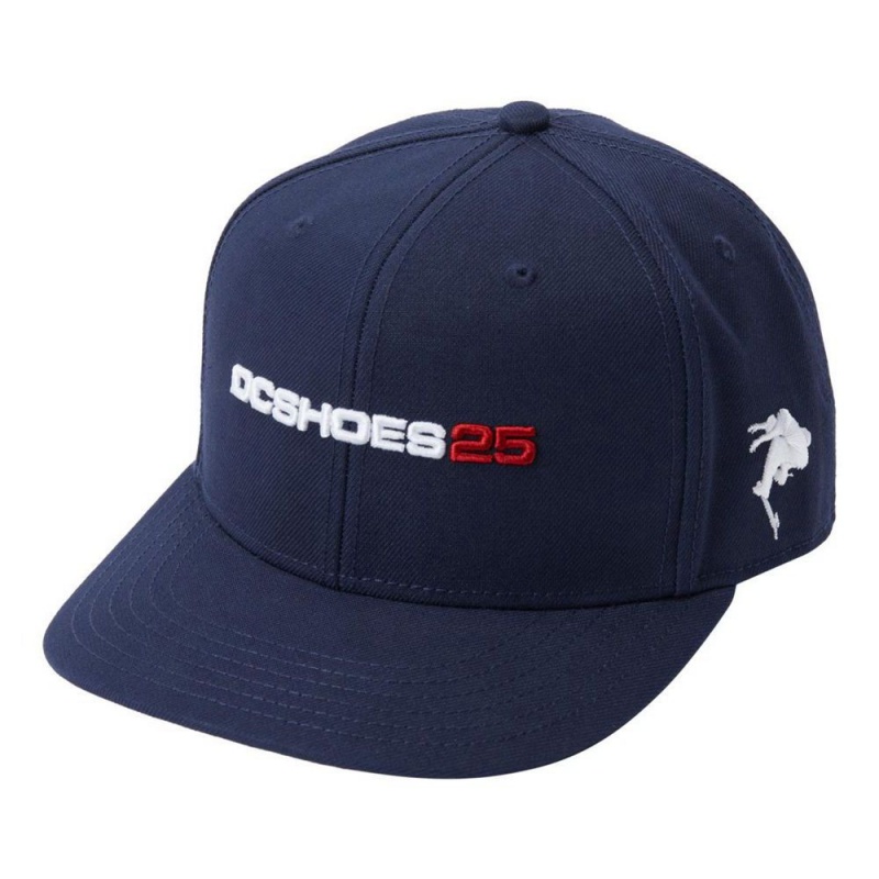 Chapeau DC Shoes Kalis25 Snapback Bleu Marine Homme | RVM-5307713