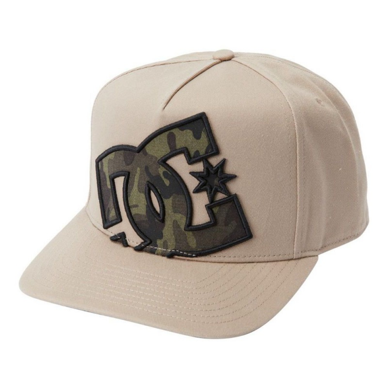 Chapeau DC Shoes Heardnotts Snapback Beige Homme | AJA-8738560