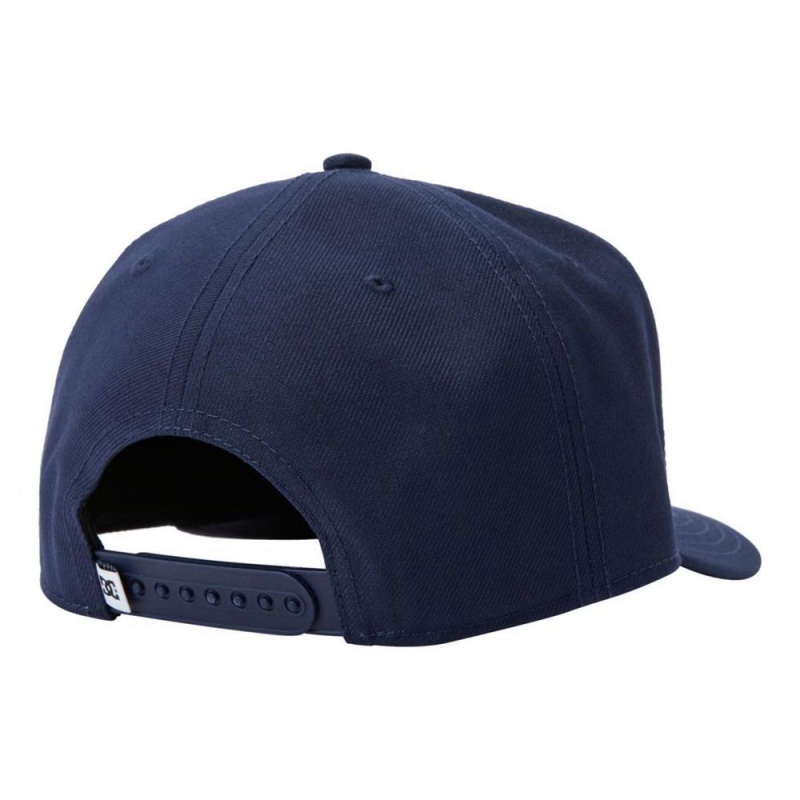 Chapeau DC Shoes Kalis25 Snapback Bleu Marine Homme | RVM-5307713