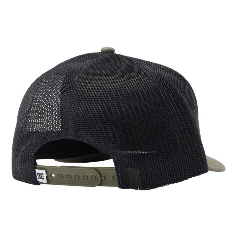 Chapeau DC Shoes Happy Hour Trucker Vert Homme | EGA-2682256