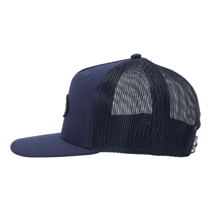 Chapeau DC Shoes Garage Trucker Bleu Marine Homme | GKH-0946500