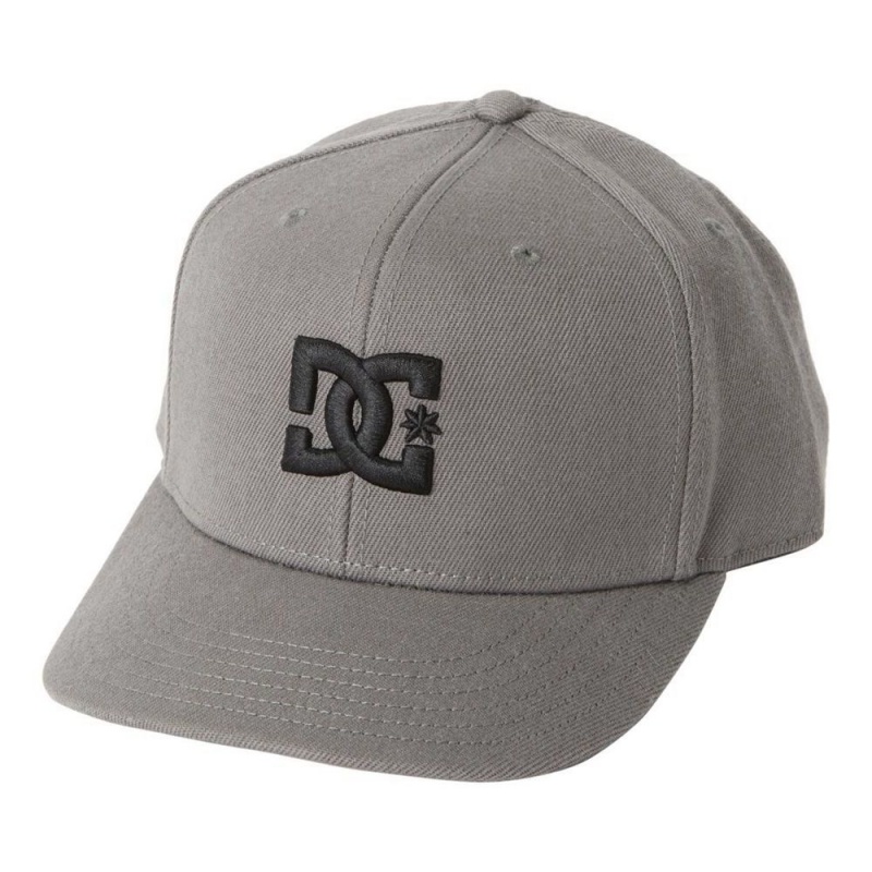 Chapeau DC Shoes Empire Snapback Grise Homme | YKP-7032879