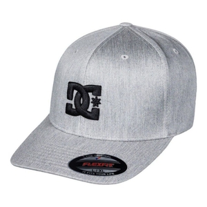 Chapeau DC Shoes Capstar Flexfit Grise Homme | KNN-0971849