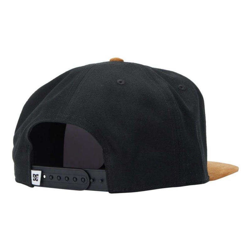 Chapeau DC Shoes Brackers Snapback Noir Homme | QGQ-0659336