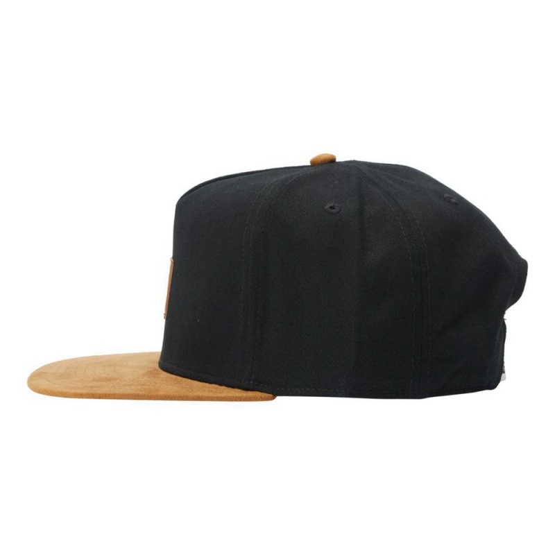 Chapeau DC Shoes Brackers Snapback Noir Homme | QGQ-0659336