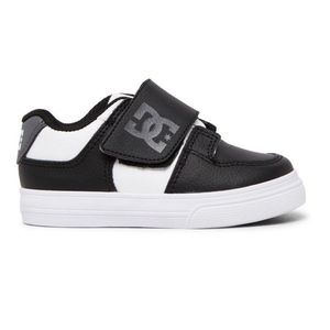 Chaussure DC Shoes Pure V Noir Blanche Enfant | OHL-5212313