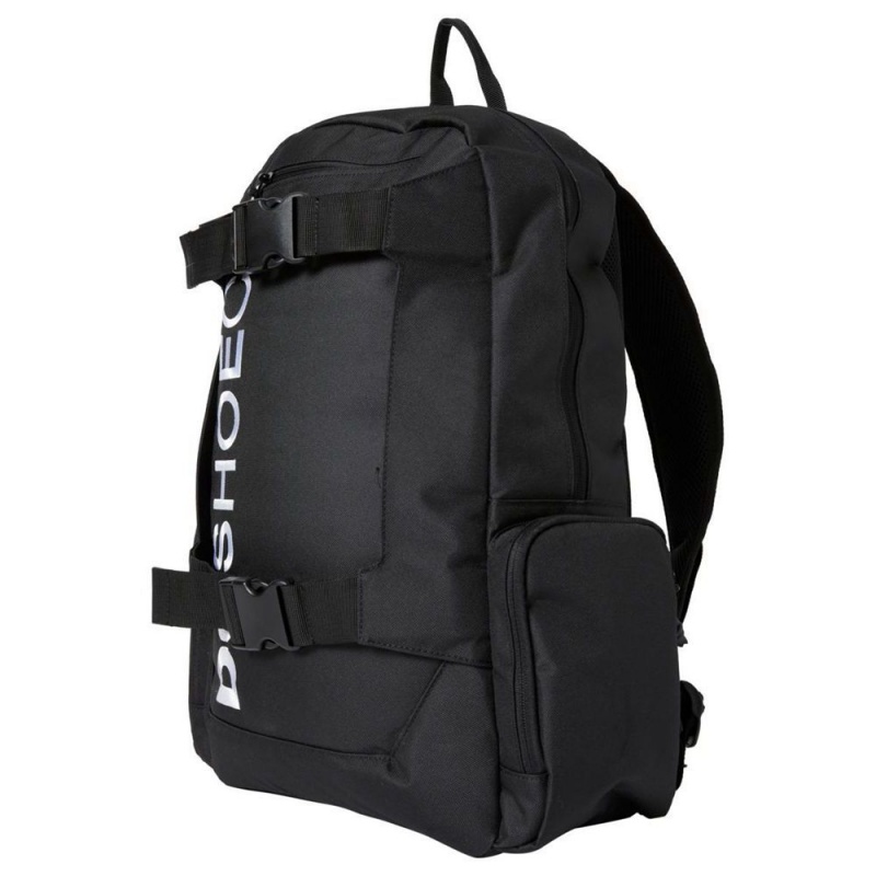 Sac a Dos DC Shoes Chalkers 28L Large Skate Noir Homme | HED-0090988