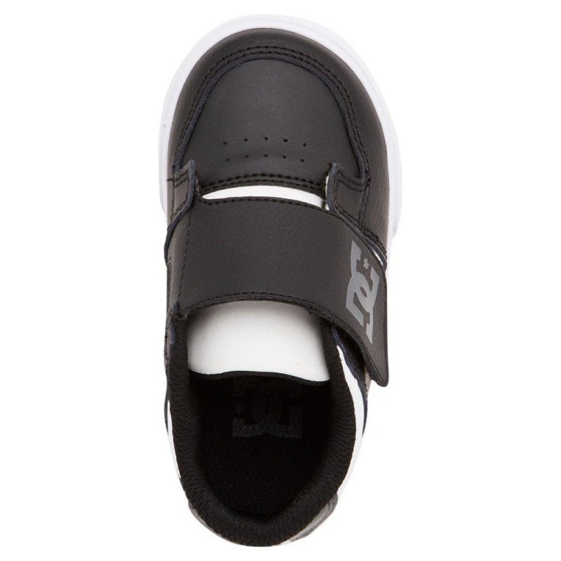 Chaussure DC Shoes Pure V Noir Blanche Enfant | OHL-5212313