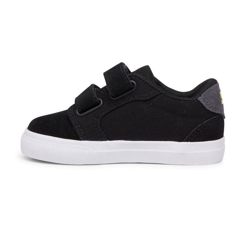 Chaussure DC Shoes Anvil V Noir Grise Enfant | JOR-5450511