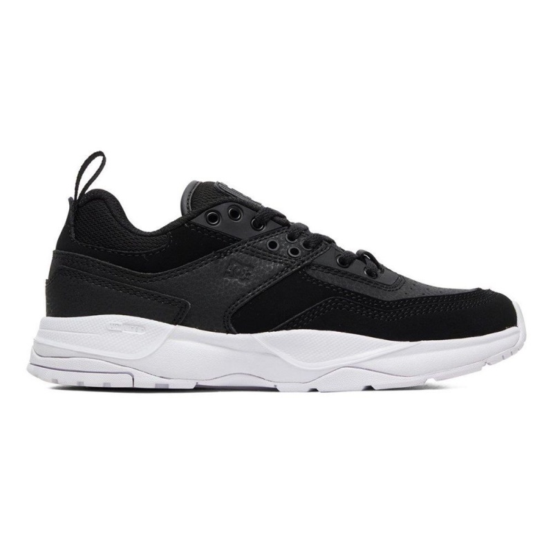 Chaussure DC Shoes E.Tribeka Noir Grise Enfant | DET-4684188