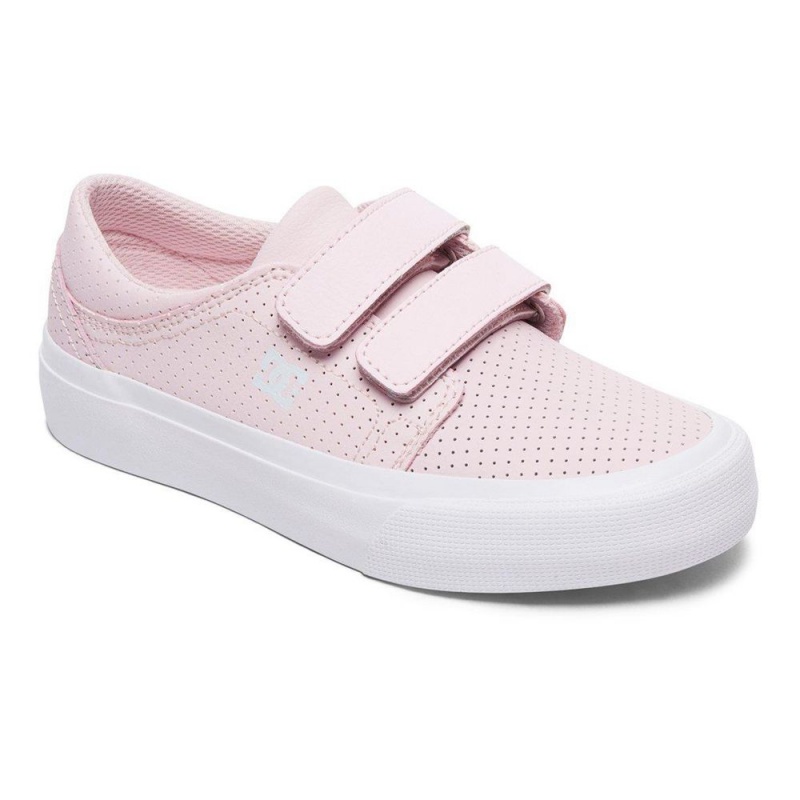 Chaussure DC Shoes Trase V SE Rose Enfant | GKM-1442300