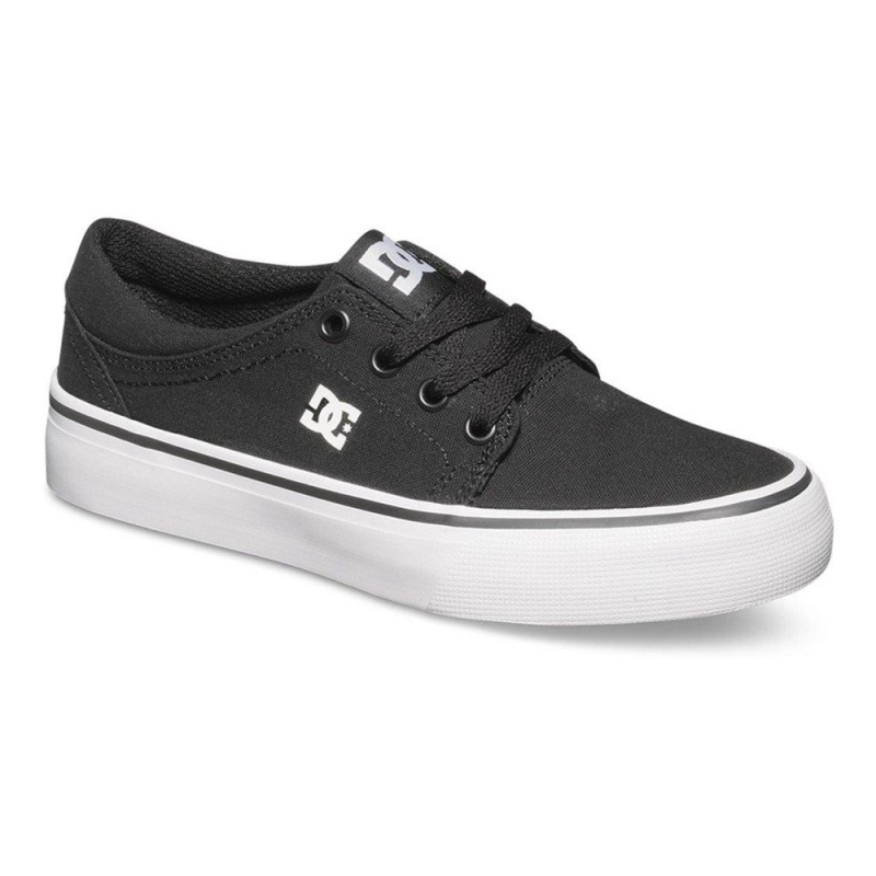 Chaussure DC Shoes Trase TX Noir Blanche Enfant | SDI-6566660