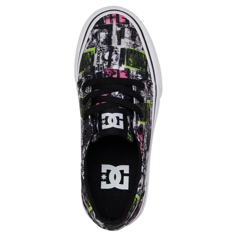 Chaussure DC Shoes Trase TX SE Grise Multicolore Enfant | LLM-1614719