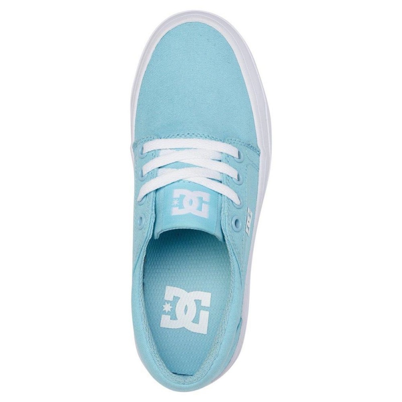 Chaussure DC Shoes Trase Plateforme TX Bleu Enfant | JGN-8064327