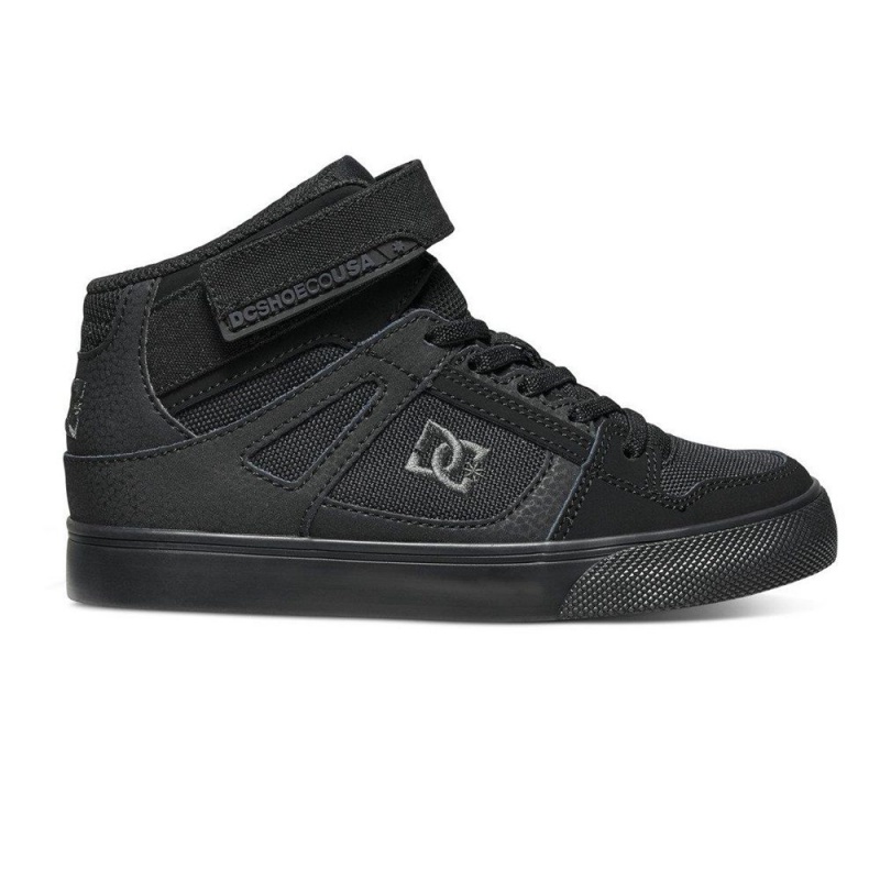 Chaussure DC Shoes Pure High EV High-Top Noir Enfant | MPF-4647316