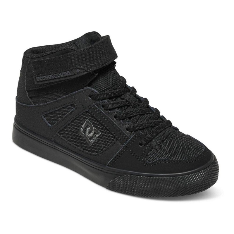 Chaussure DC Shoes Pure High EV High-Top Noir Enfant | MPF-4647316