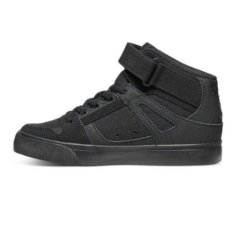 Chaussure DC Shoes Pure High EV High-Top Noir Enfant | MPF-4647316