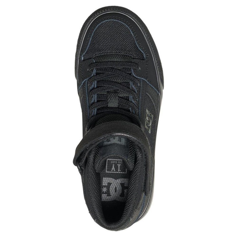 Chaussure DC Shoes Pure High EV High-Top Noir Enfant | MPF-4647316