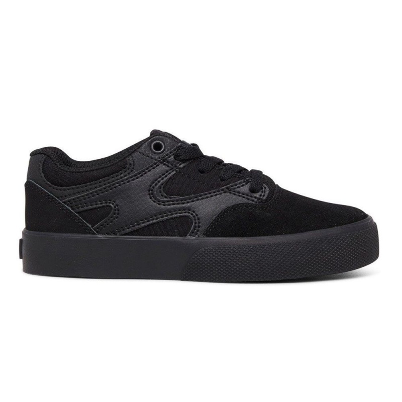 Chaussure DC Shoes Kalis Vulc Noir Enfant | JUB-9987883