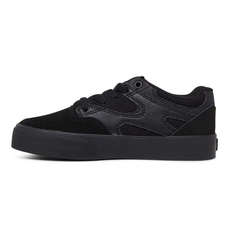 Chaussure DC Shoes Kalis Vulc Noir Enfant | JUB-9987883