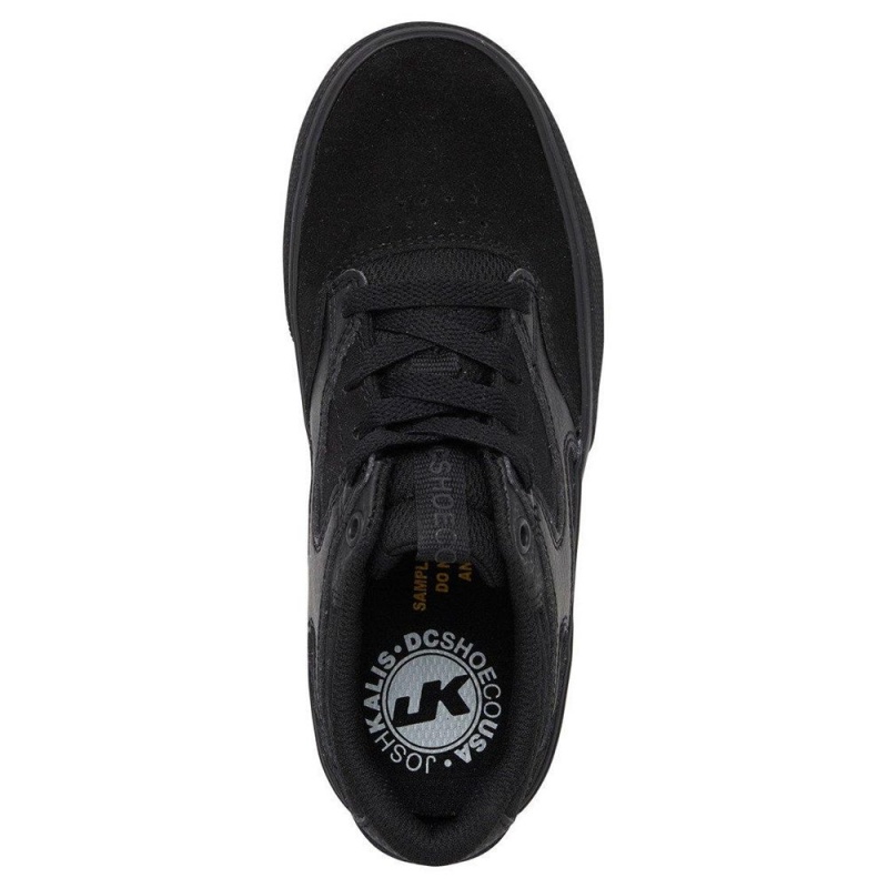 Chaussure DC Shoes Kalis Vulc Noir Enfant | JUB-9987883