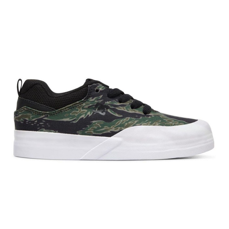 Chaussure DC Shoes Infinite TX Camouflage Noir Enfant | FSW-9395797