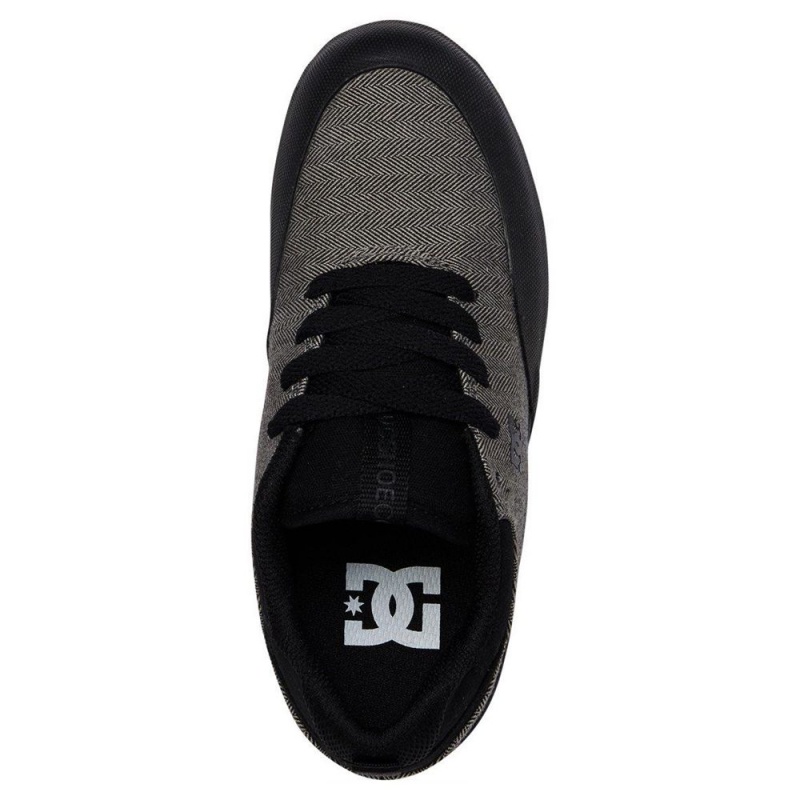 Chaussure DC Shoes Infinite TX Grise Noir Enfant | SYE-8413151