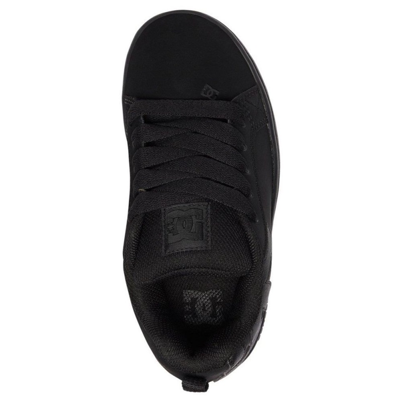 Chaussure DC Shoes Court Graffik Noir Enfant | RXE-3358003