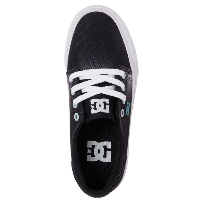 Chaussure DC Shoes Trase TX SE Noir Blanche Enfant | KSS-5699175